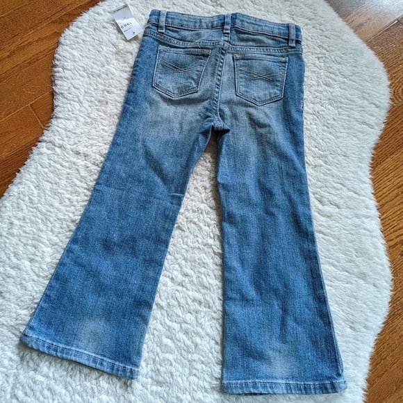 Baby GAP kids bell bottoms flare jeans 3 - Picture 2 of 5